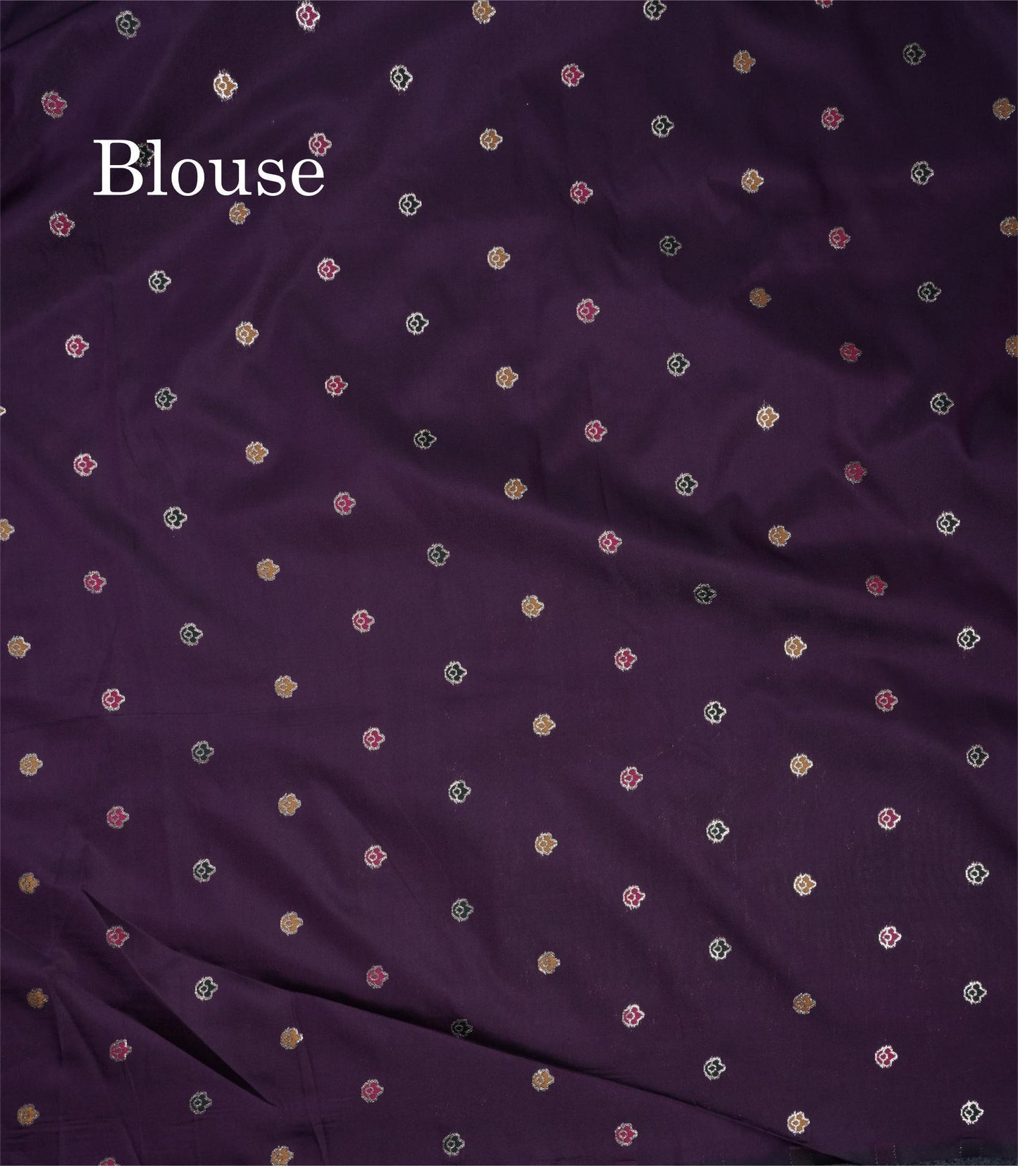 Dark Purple Colour Pashmina Saree With Rich Weaving Work