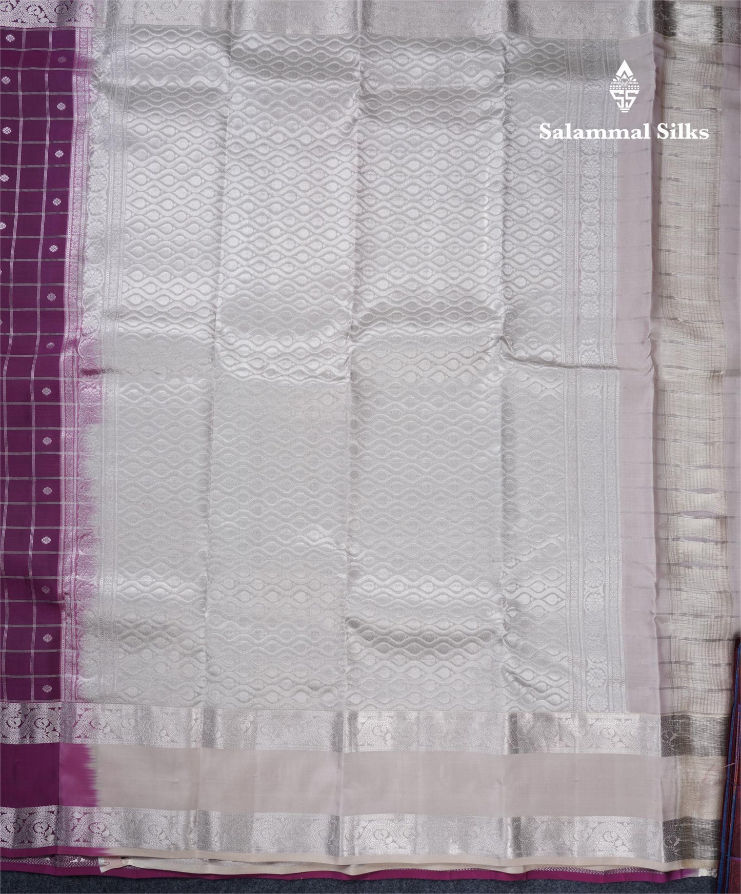 Baby Pink Puremix Silk Saree With Contrast Half White Blouse
