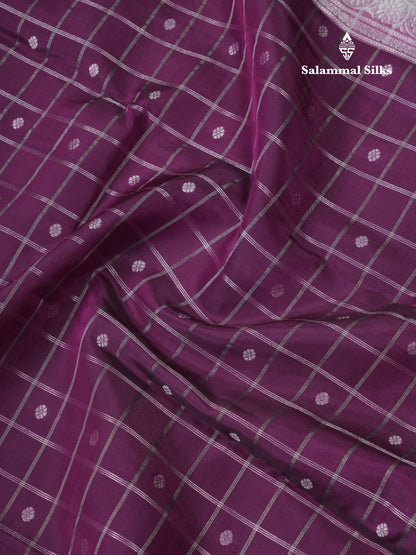 Baby Pink Puremix Silk Saree With Contrast Half White Blouse