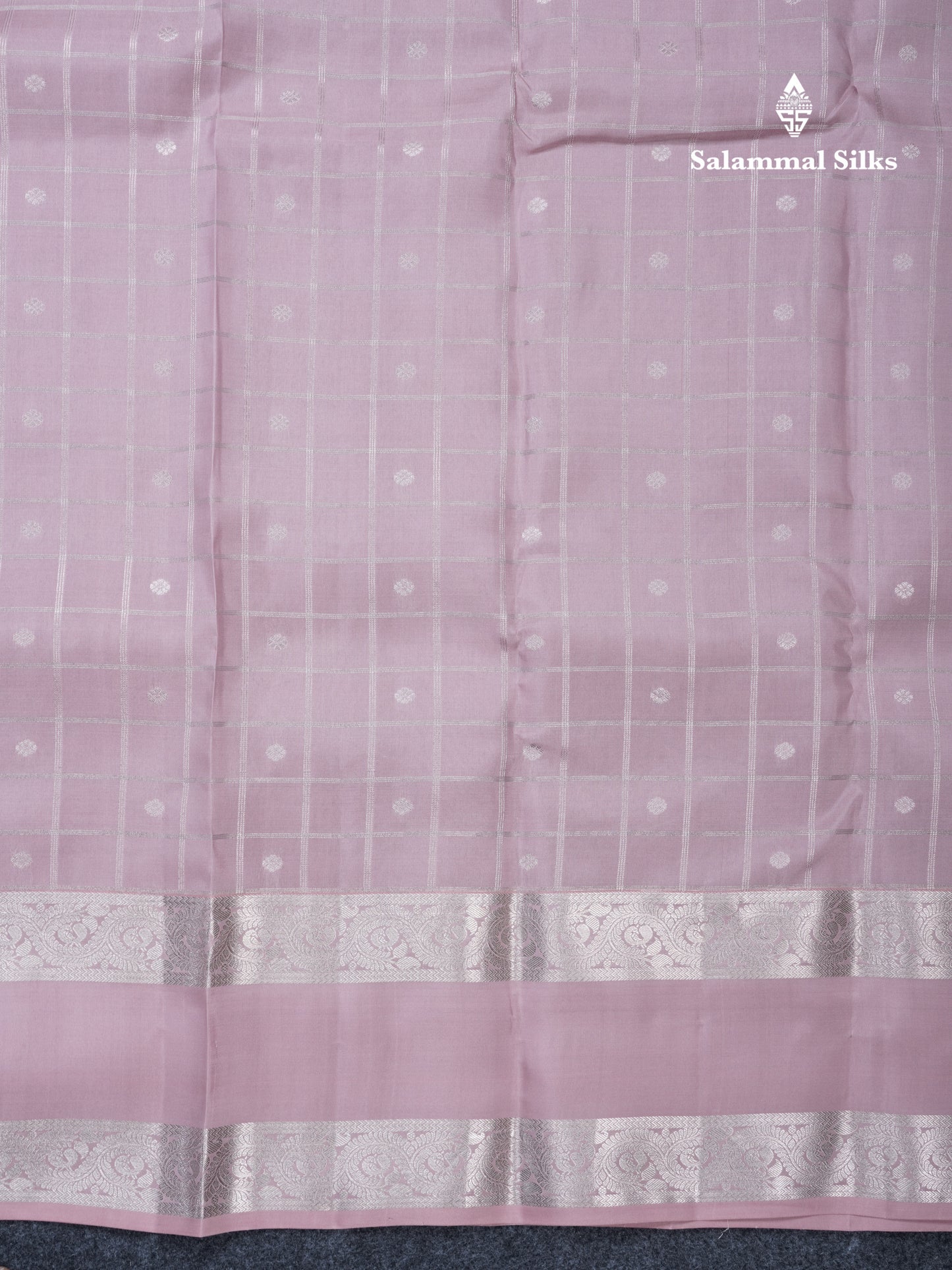 Baby Pink Puremix Silk Saree With Contrast Half White Blouse