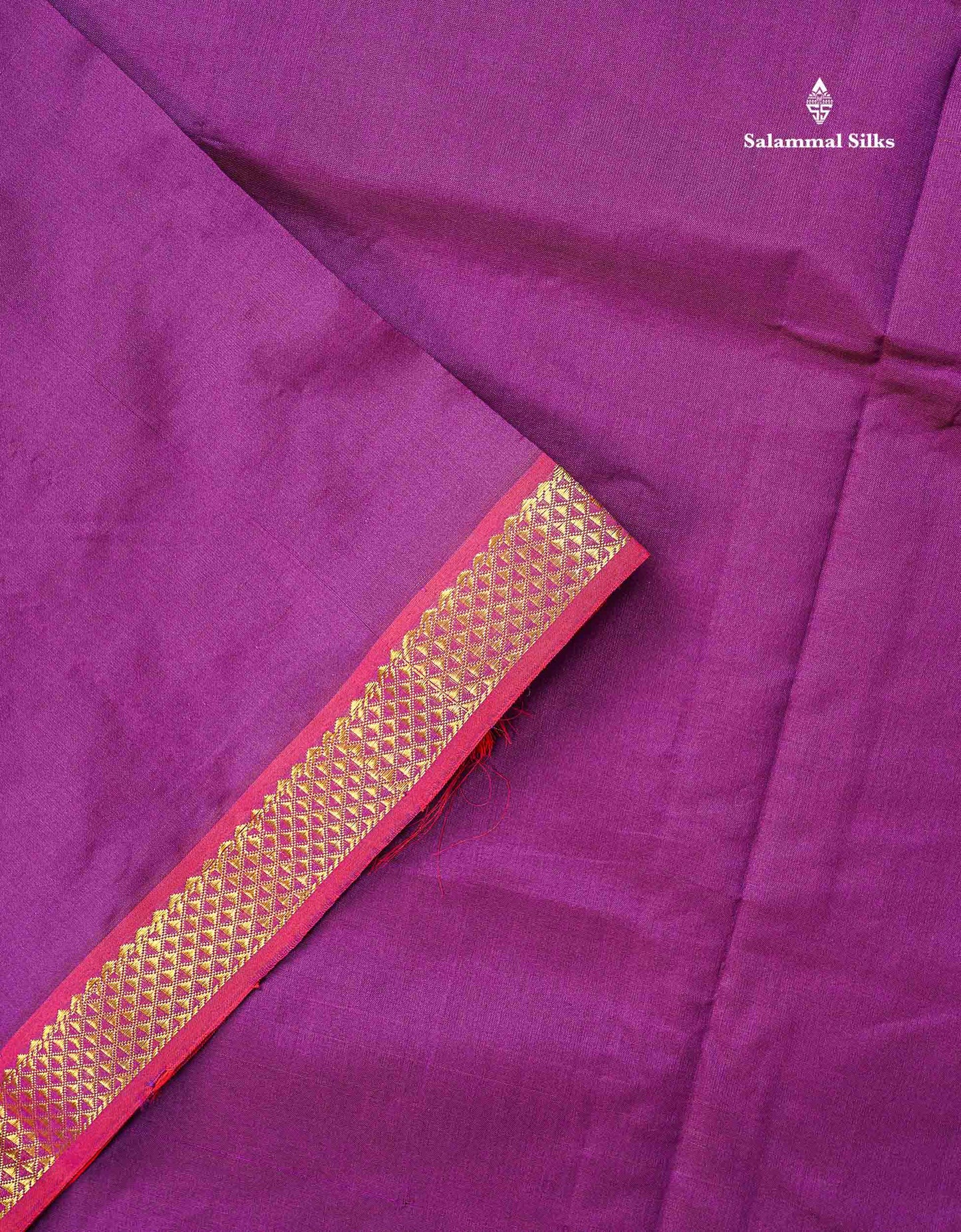 Semi Silk Cotton Saree - Dual Tone Grey Colour Body Plain With Small Border | 10 Yards