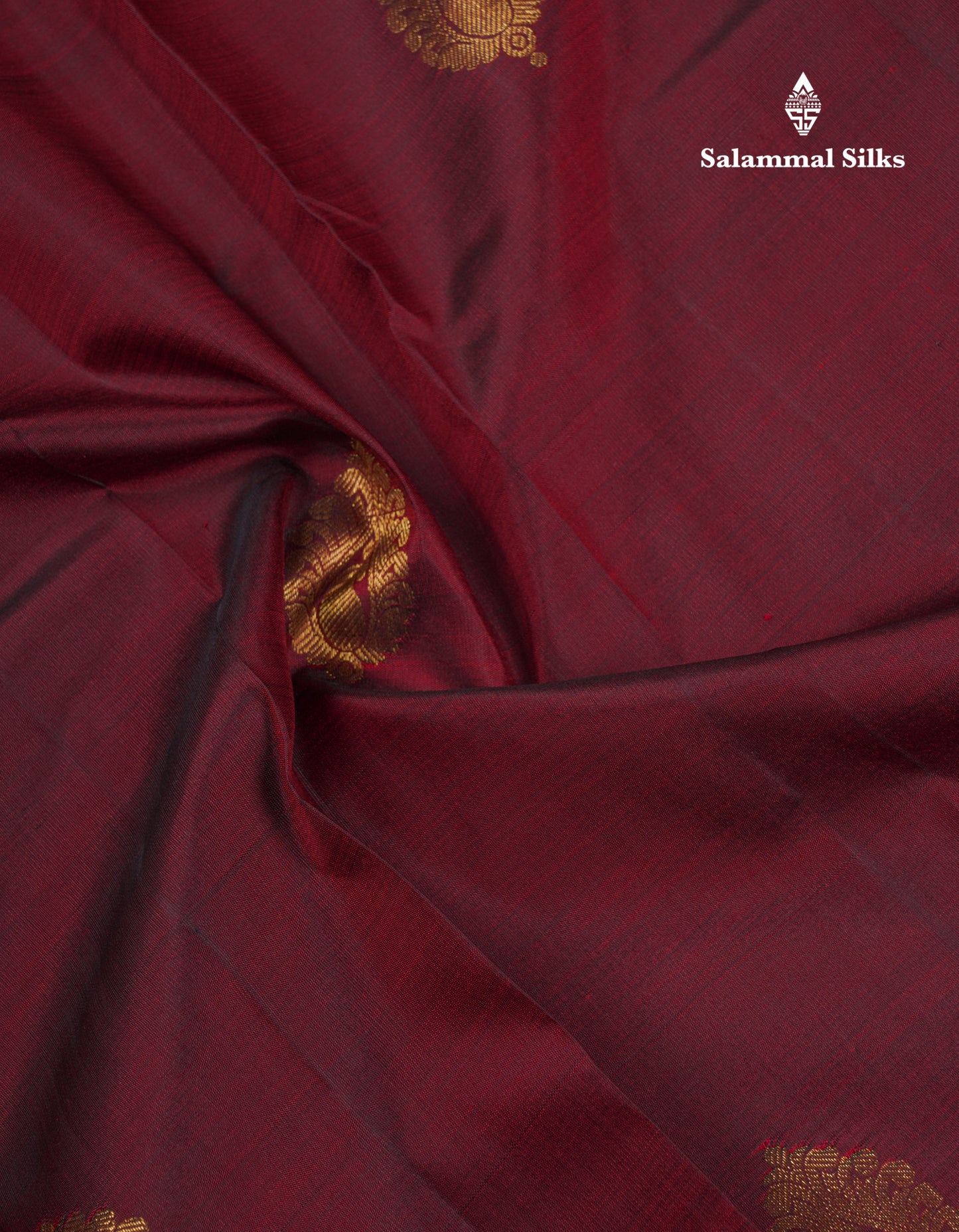 Beautiful Dual Tone Mustard Yellow Pure Kanjivaram Silk Saree With Contrast Maroon Traditional Evening Morning Border