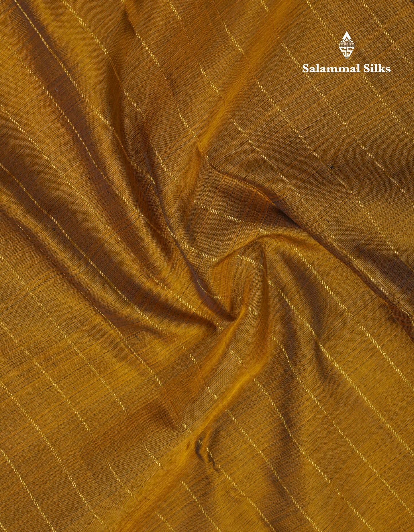 Beautiful Olive Mustard Yellow Fancy Pure Kanjivaram Silk Saree With Contrast Dark Purple One Side Border