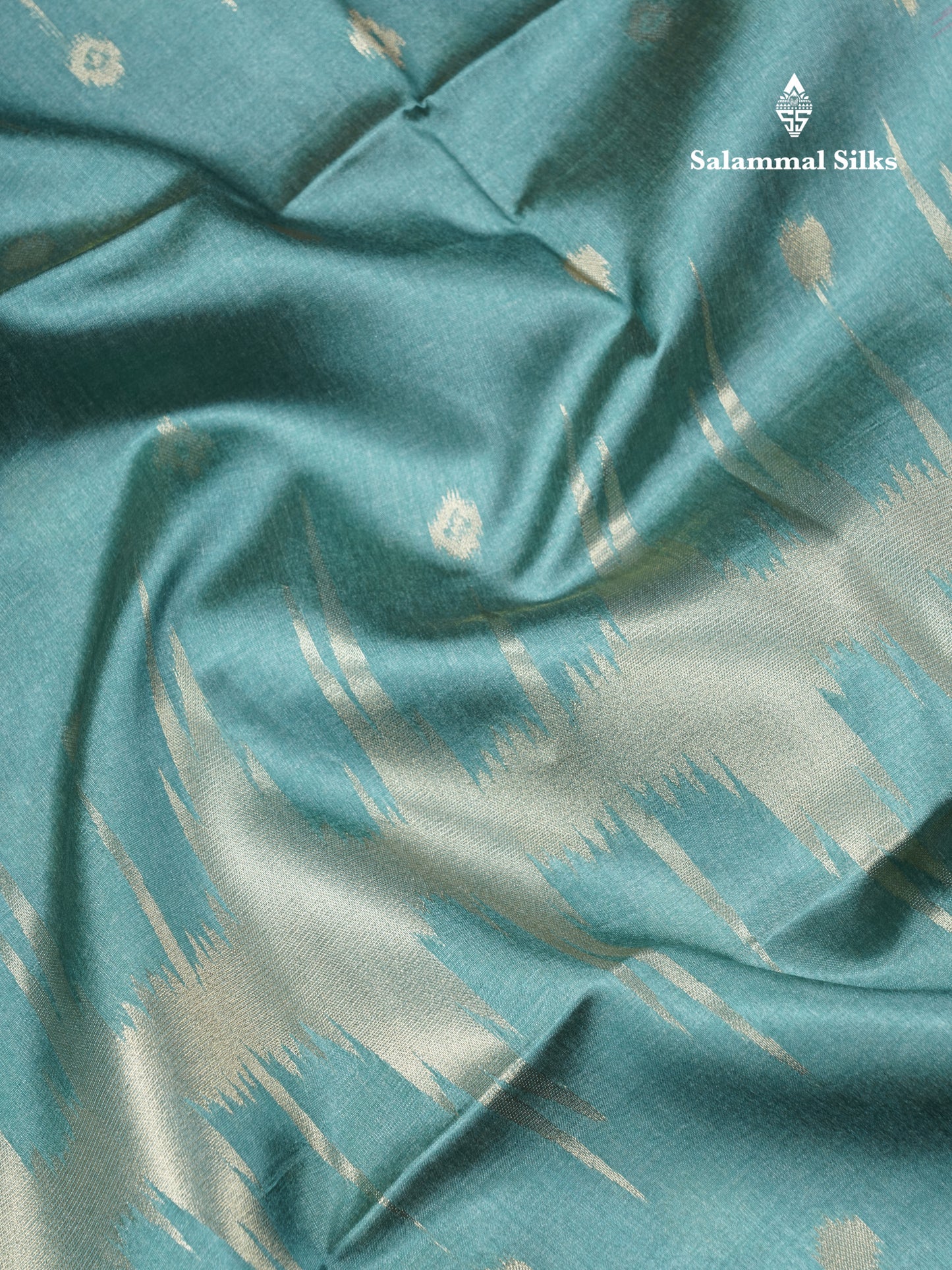 Light Chocolate Semi Tussar Silk Saree With Contrast Lavender Border