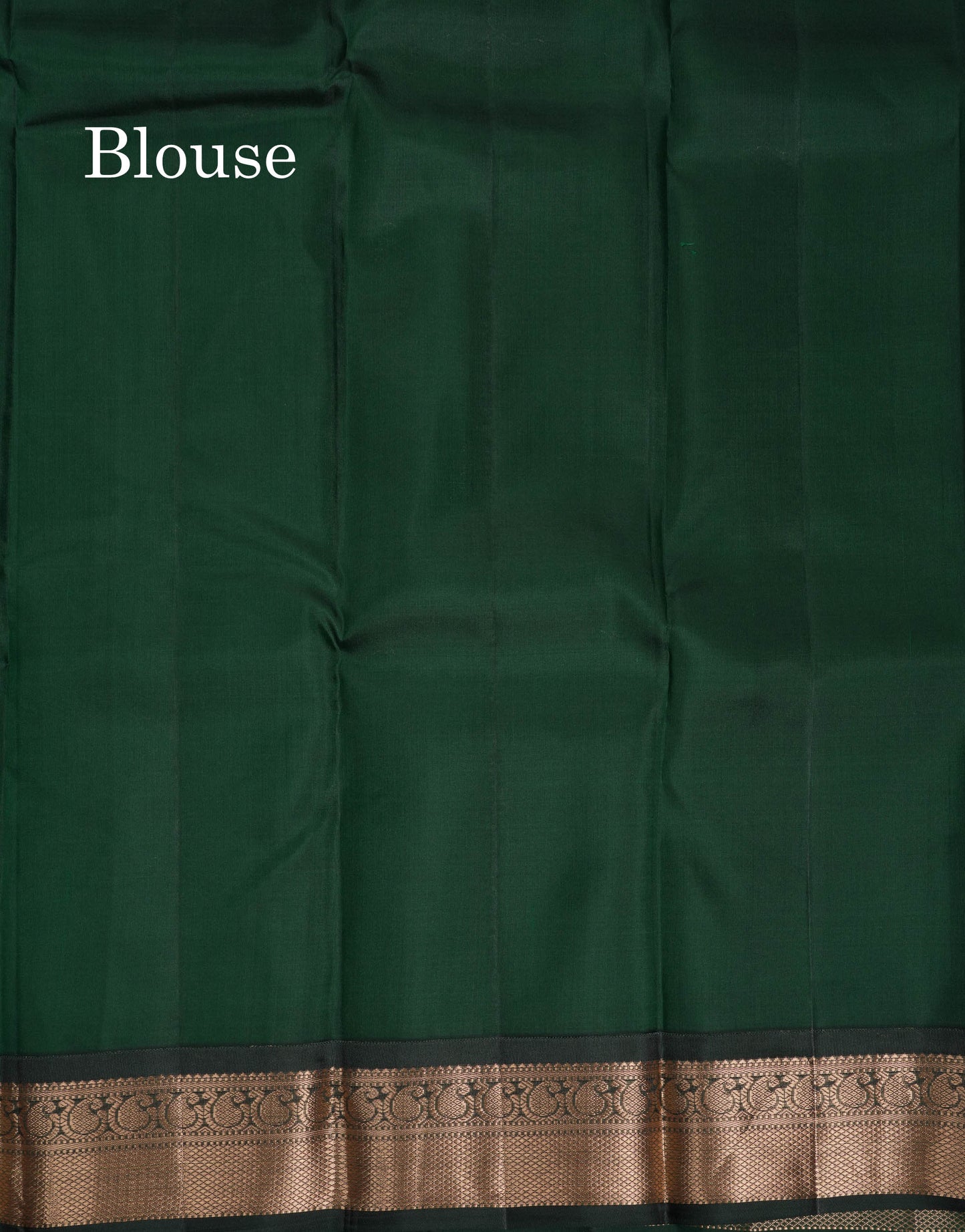 Beautiful Dual Tone Pink Pure Kanjivaram Silk Saree With Contrast Bottle Green Traditional Border