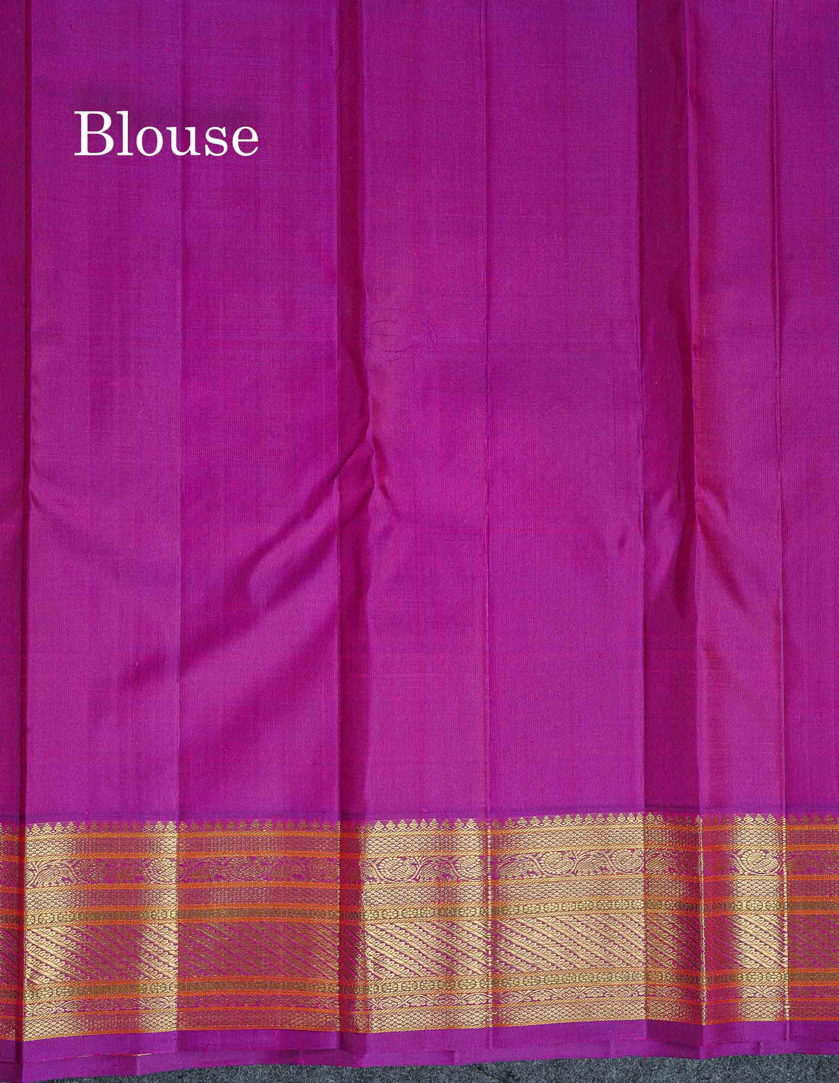 Korvai Pure Kanjivaram Silk Saree - Parrot Green Colour Body Zari Butta With Vadamalli Border