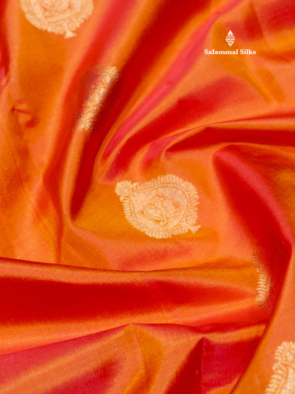 Royal Blue Colour Pure Kanjivaram Silk Saree with Pallakku Border