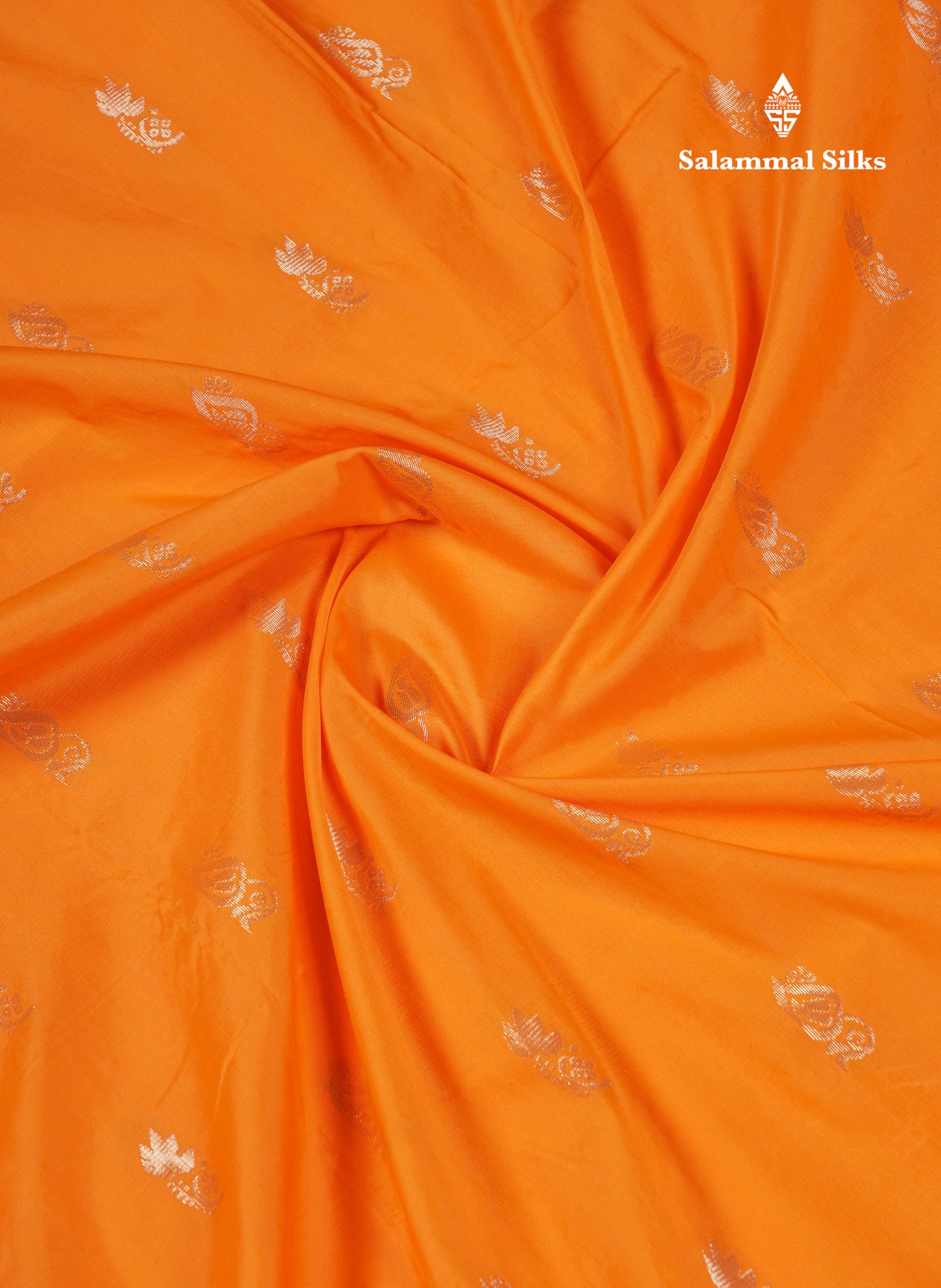 11 Yards Semi Silk Saree Mango Yellow with Contrast Maroon Traditional Border