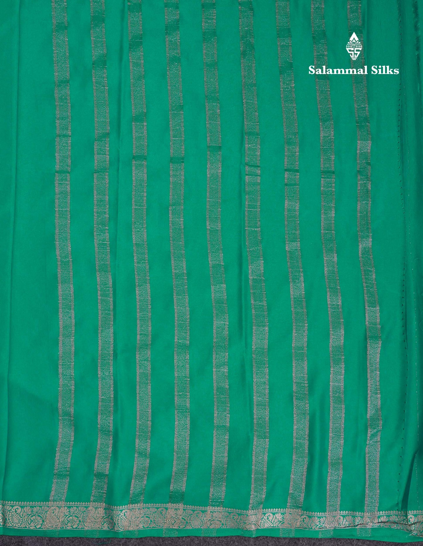 Beautiful Mustard Yellow Plain Semi Mysore Silk Saree With Small Traditional Zari Border