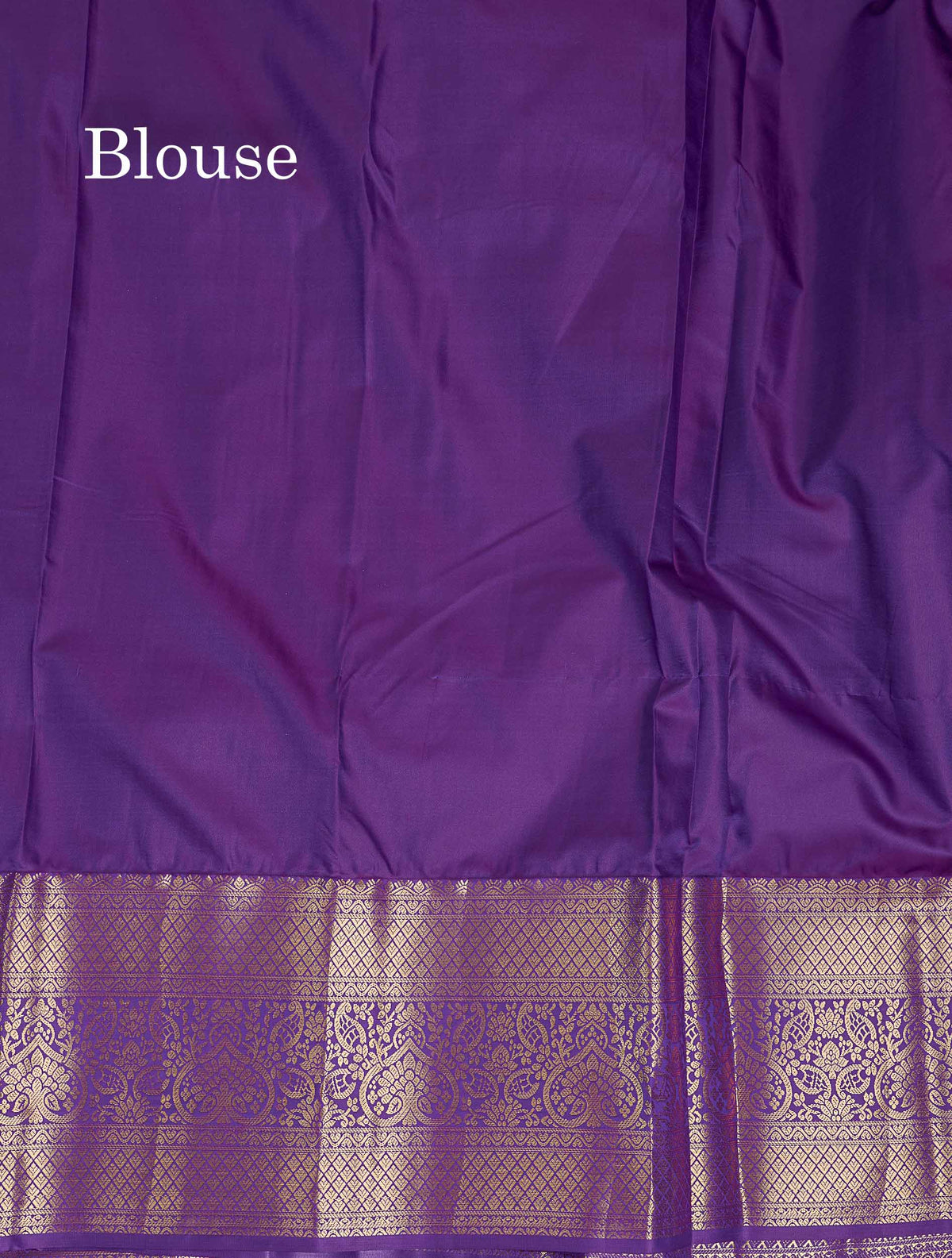 Bridal Semi Silk Saree - Bottle Green Colour Body With Contrast Purple Evening Morning Border