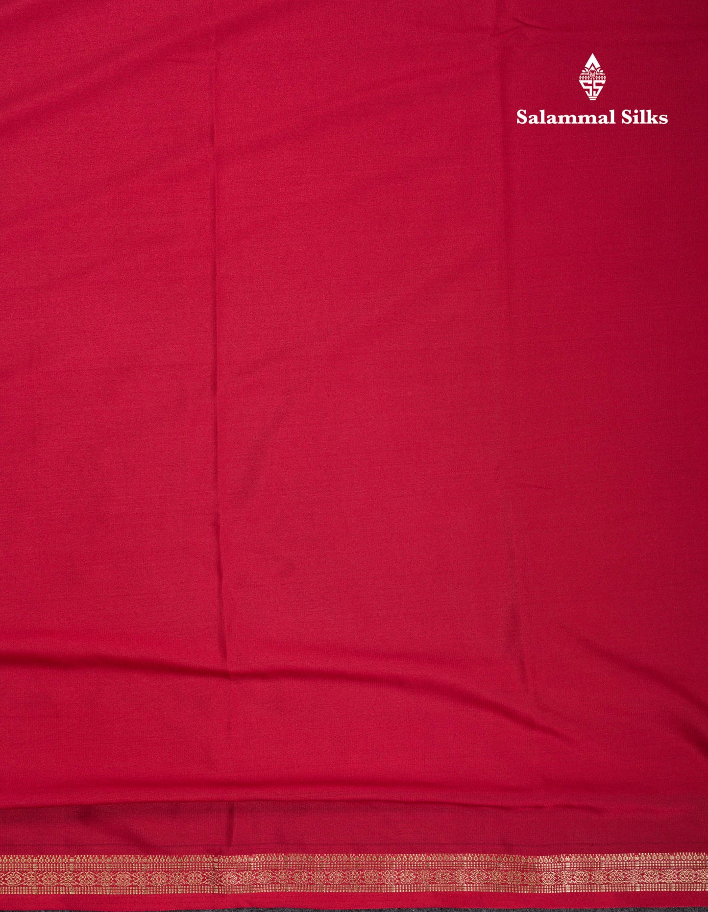 Beautiful Violet Plain Semi Mysore Silk Saree With Small Traditional Zari Border