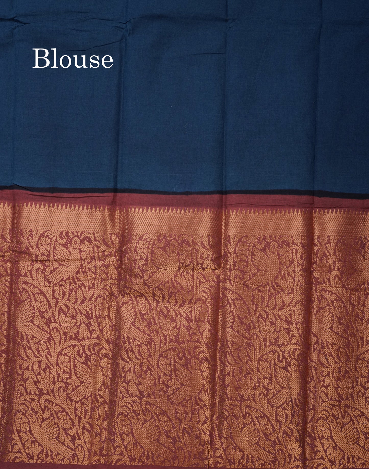 Beautiful Rust Orange Plain Pure Sungudi Cotton Saree With Contrast Brown Long Border