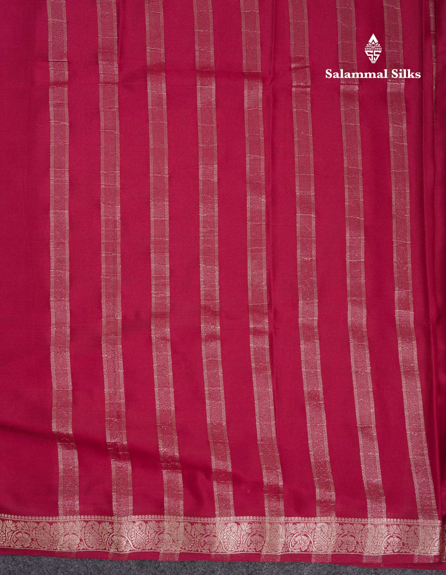 Beautiful Mustard Yellow Plain Semi Mysore Silk Saree With Small Traditional Zari Border