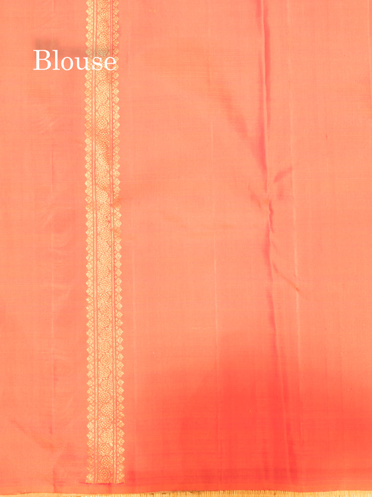 Black Colour Pure Kanjivaram Silk Saree