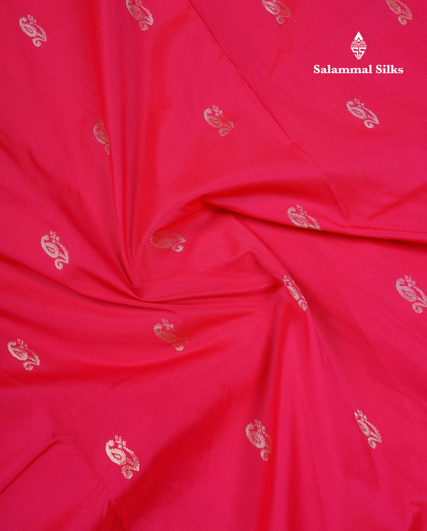 11 Yards Semi Silk Saree Dual Tone Red with Contrast Bottle Green Traditional Border