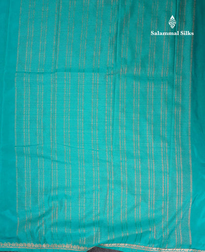 Beautiful Chilly Red Plain Semi Mysore Silk Saree With Small Traditional Zari Border