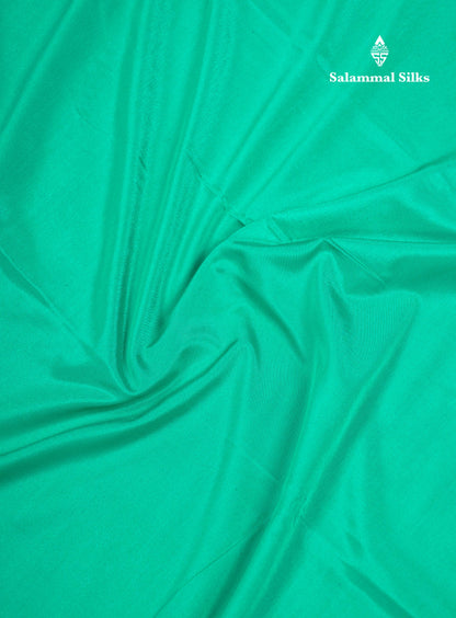 Beautiful Half White Plain Semi Mysore Silk Saree With Small Traditional Zari Border