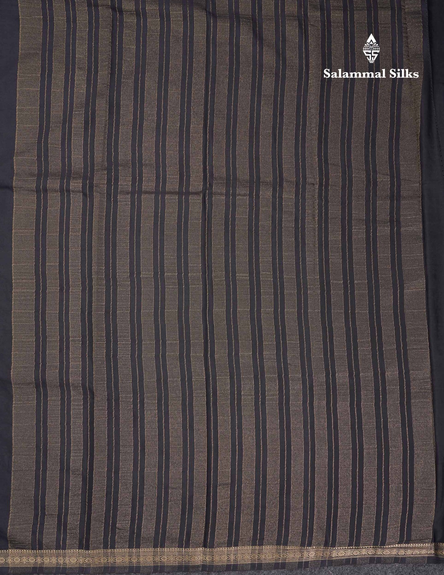 Beautiful Half White Plain Semi Mysore Silk Saree With Small Traditional Zari Border