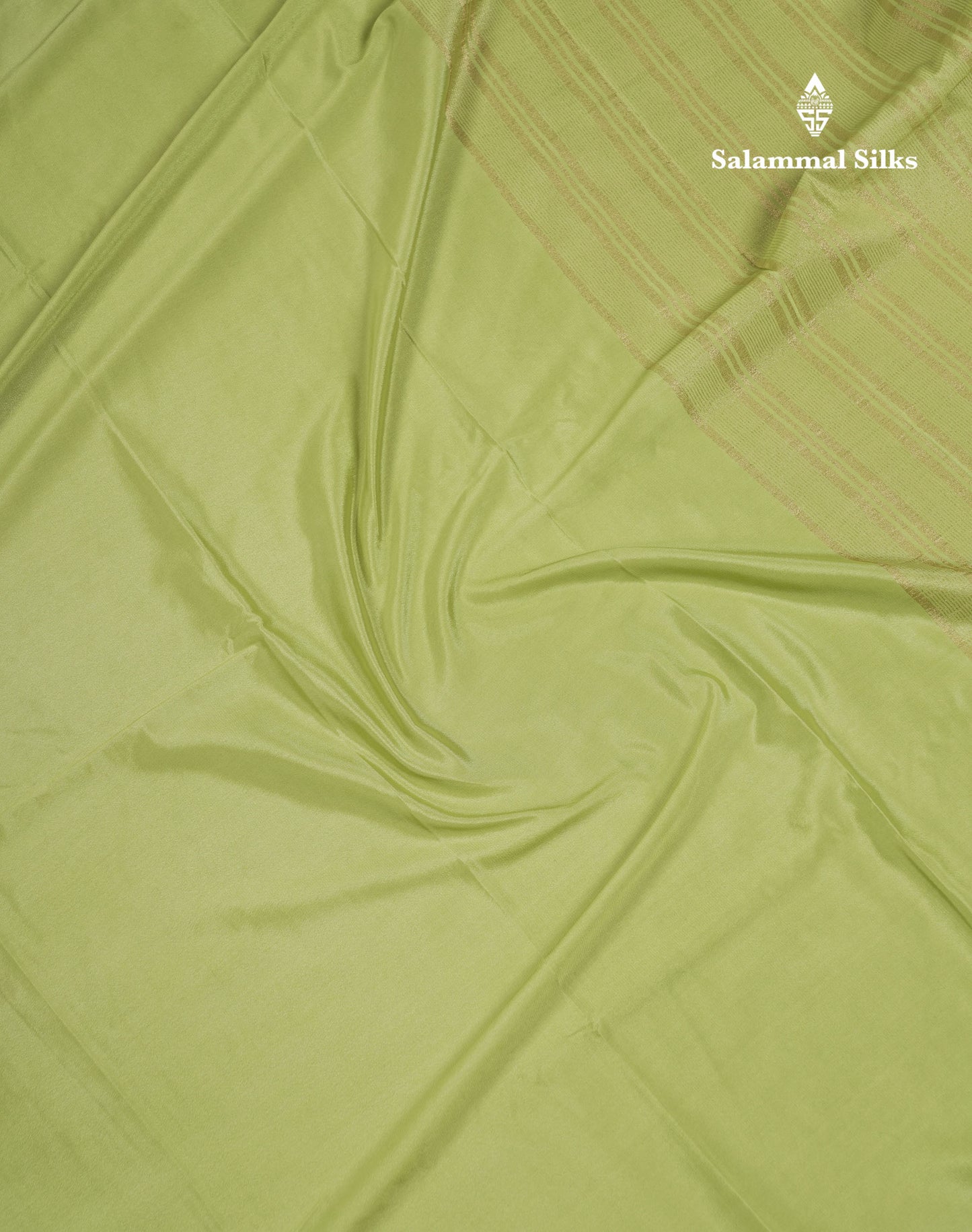 Beautiful Half White Plain Semi Mysore Silk Saree With Small Traditional Zari Border