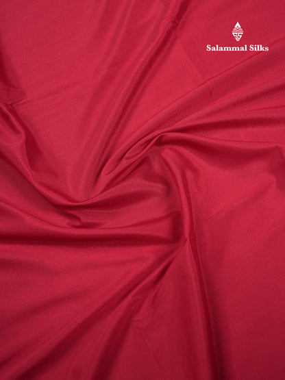 Beautiful Half White Plain Semi Mysore Silk Saree With Small Traditional Zari Border