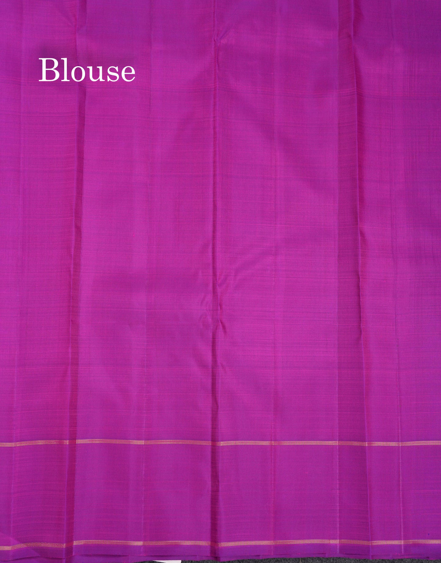 Beautiful Magenta Pure Kanjivaram Silk Saree Pure Zari With Traditional Border