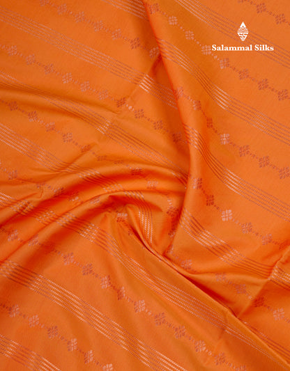 Beautiful Light Grey Semi Soft Silk Saree With Contrast Dark Brown Blouse