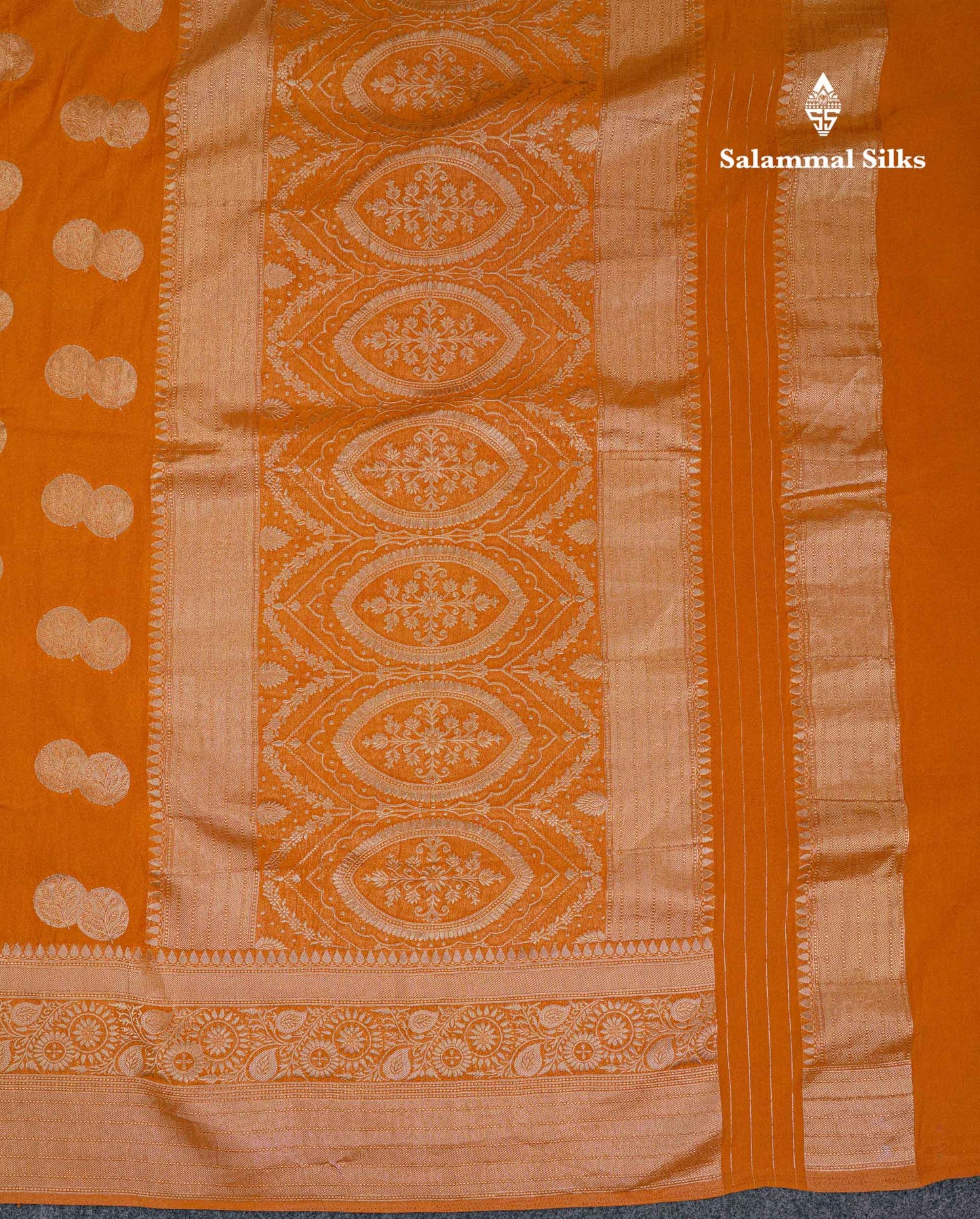Beautiful Bottle Green Semi Georgette Saree With Fancy Border