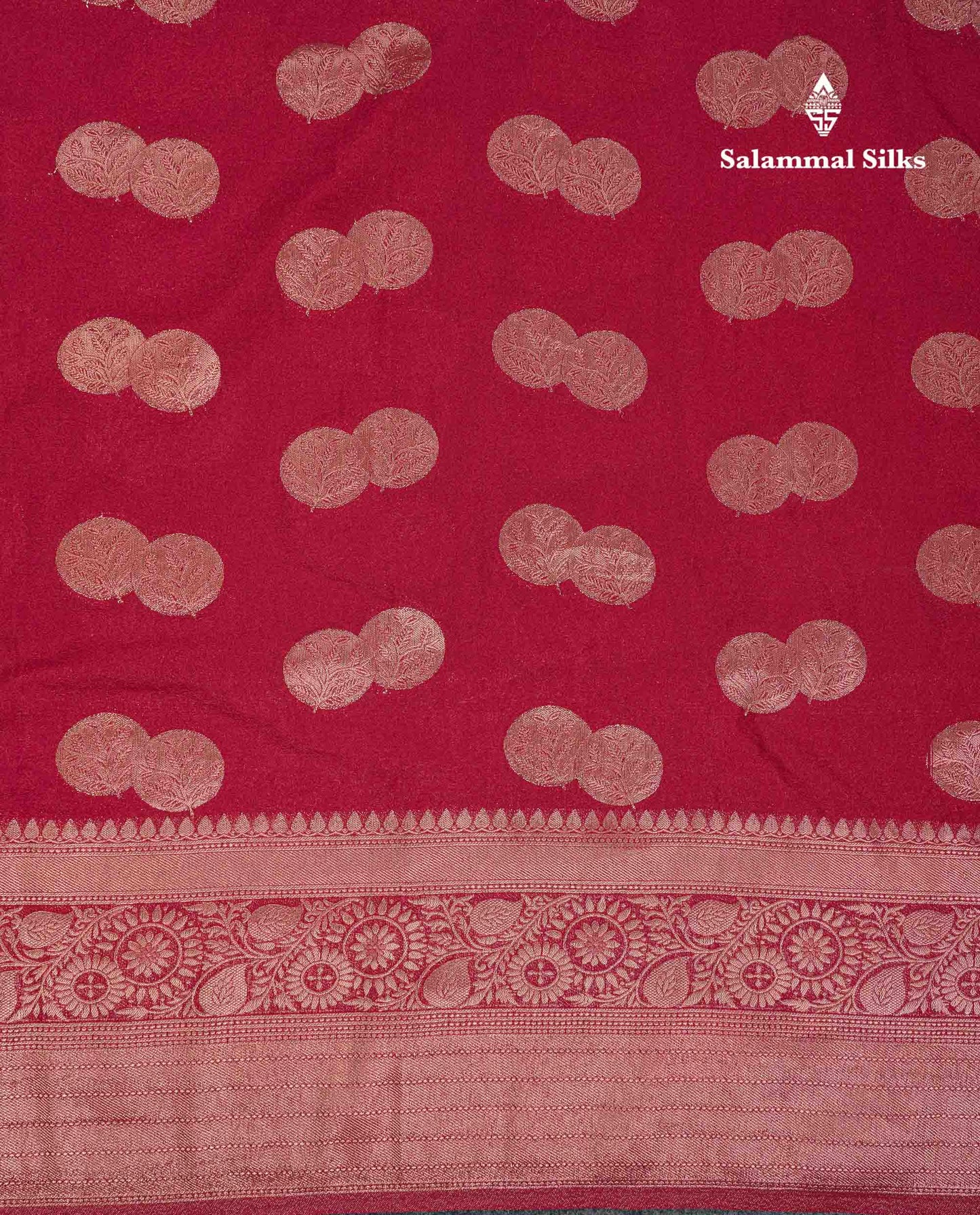 Beautiful Bottle Green Semi Georgette Saree With Fancy Border