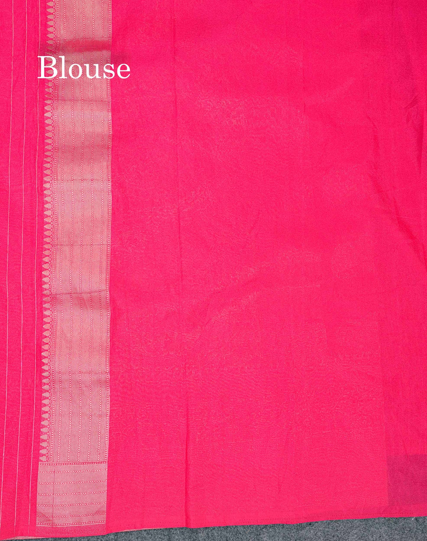 Beautiful Bottle Green Semi Georgette Saree With Fancy Border