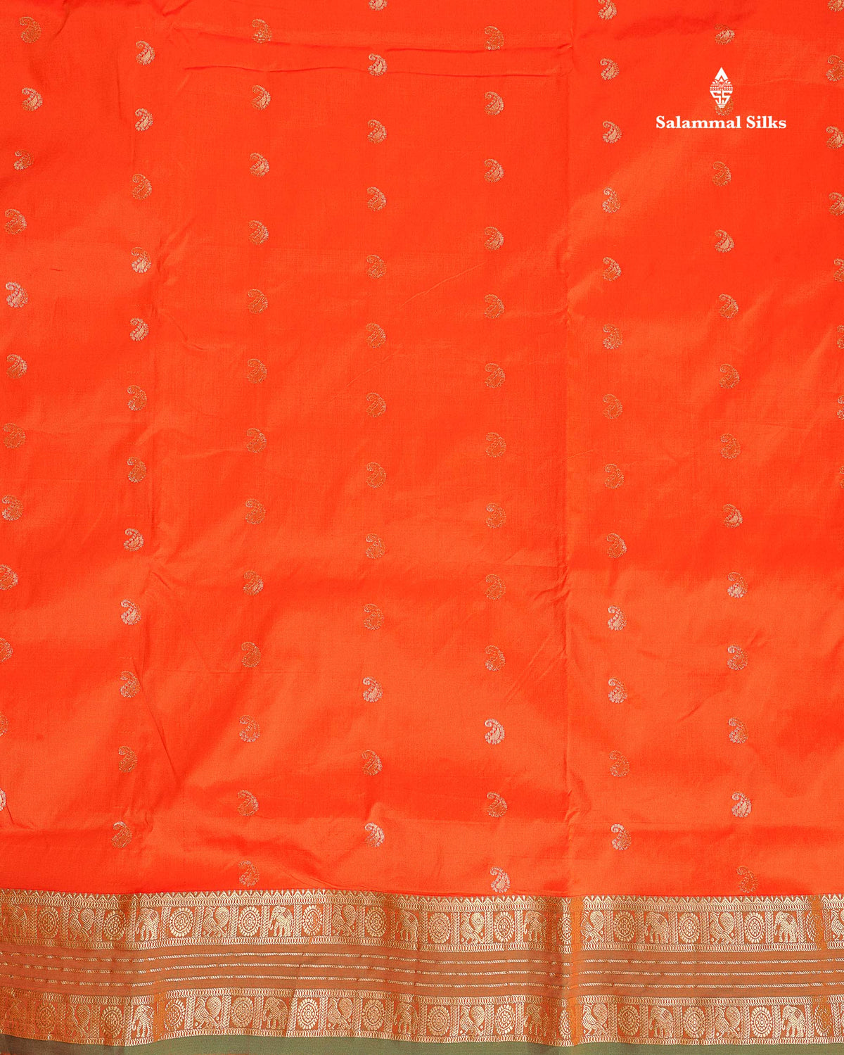 Semi Silk Saree - Magenta Pink Colour Body With Traditional Border | 9.5 Yards