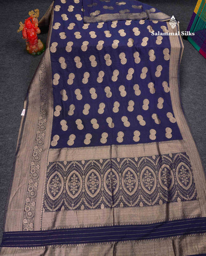 Beautiful Bottle Green Semi Georgette Saree With Fancy Border
