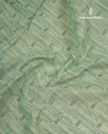 Beautiful Light Elaichi Green Kota Cotton Fancy Saree With Small Embrodiery Border