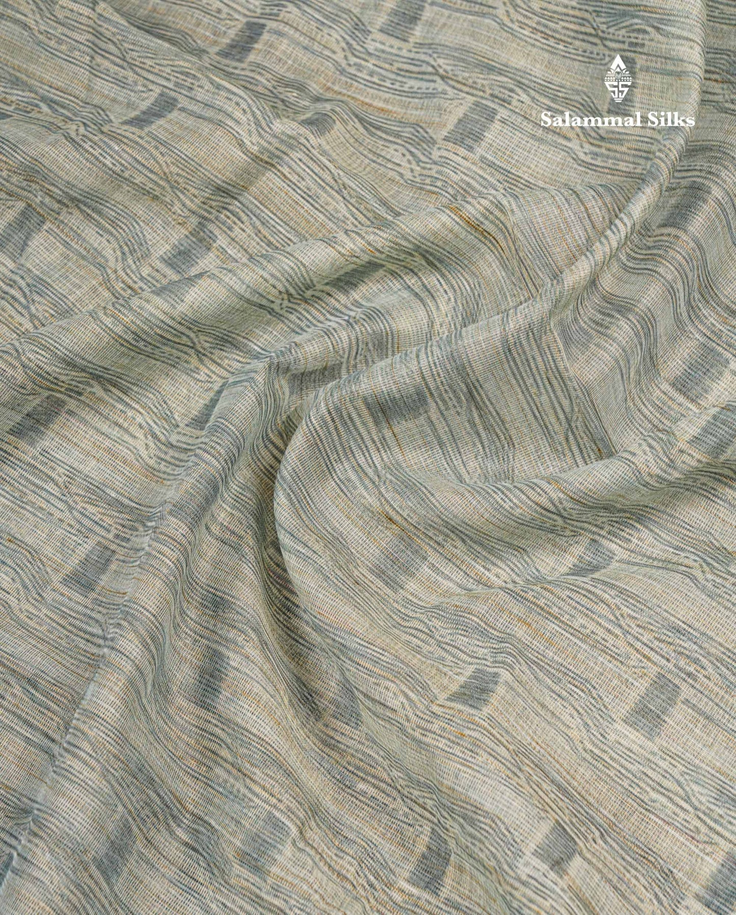 Beautiful Light Elaichi Green Kota Cotton Fancy Saree With Small Embrodiery Border