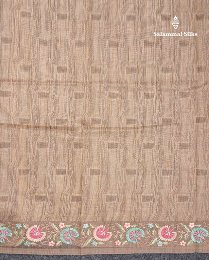 Beautiful Light Elaichi Green Kota Cotton Fancy Saree With Small Embrodiery Border