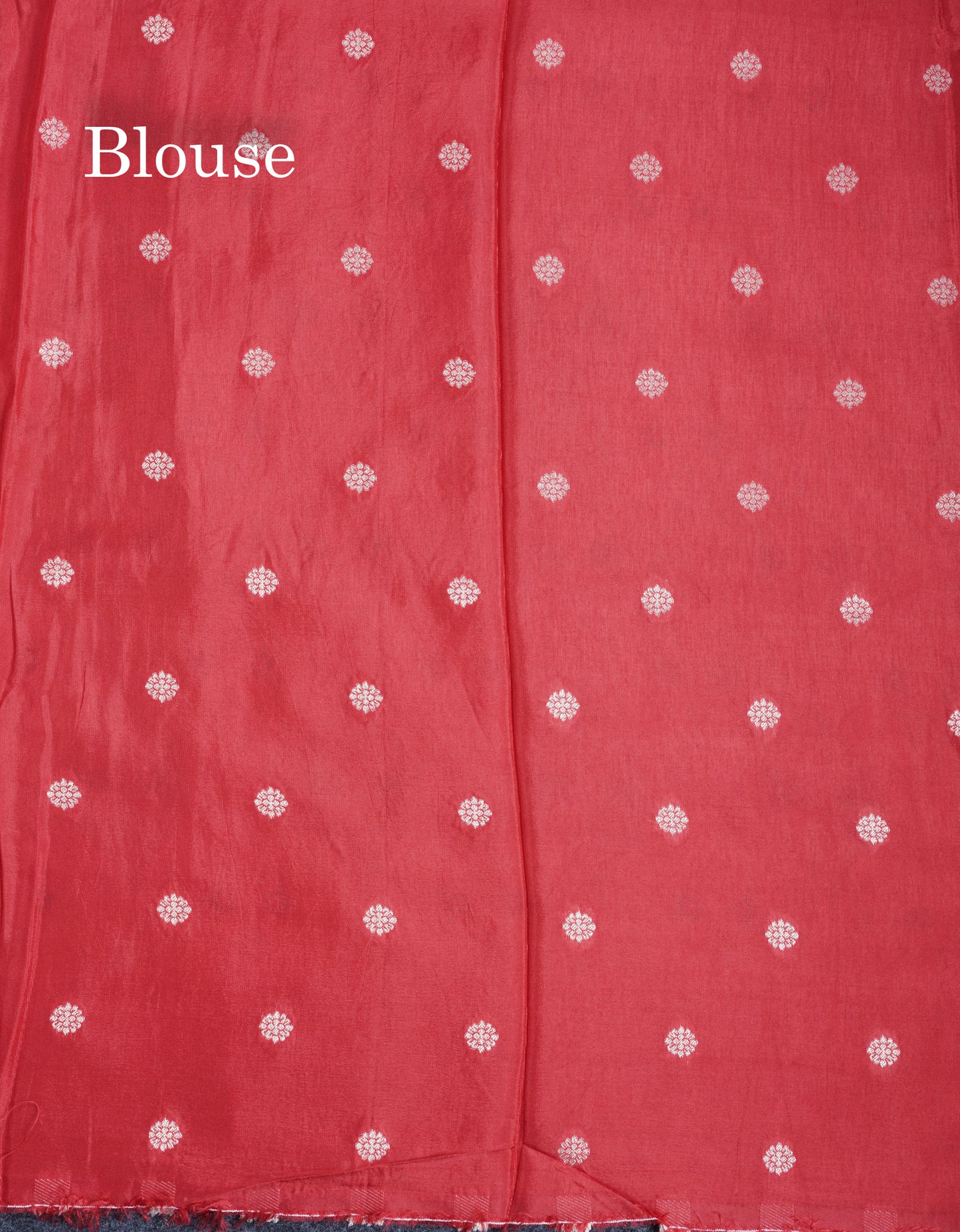 Black Wave Pattern Banarasi Semi Georgette Saree With Contrast Red Blouse