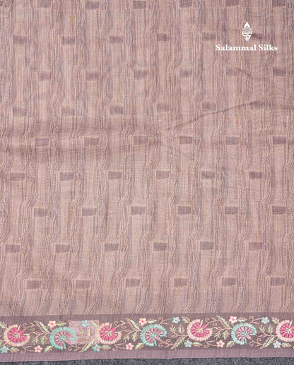Beautiful Light Elaichi Green Kota Cotton Fancy Saree With Small Embrodiery Border