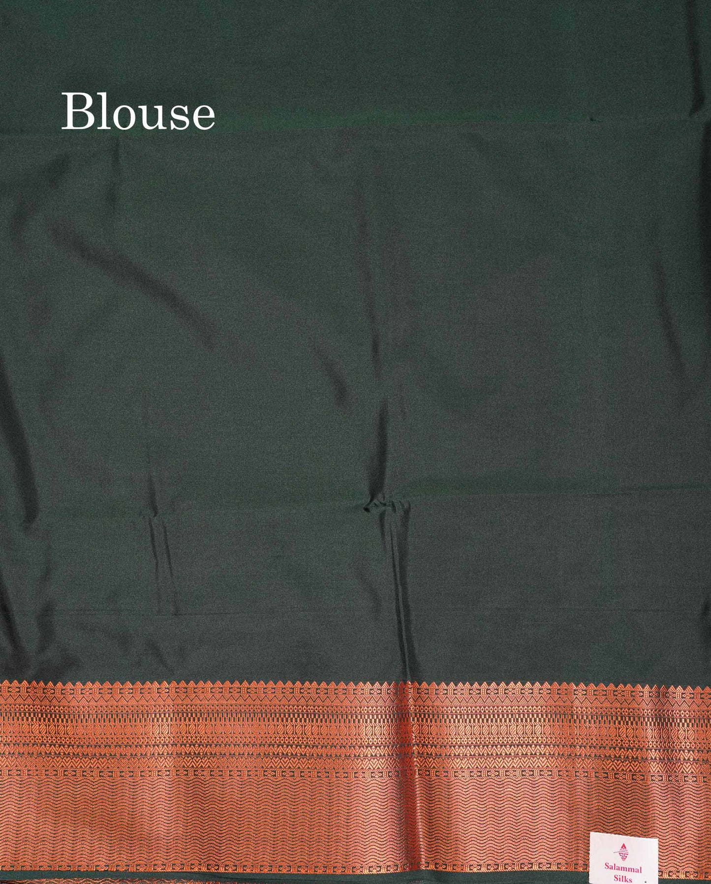Beautiful Peacock Green Silver & Gold Zari Semi Silk Saree With Contrast Dual Tone Pink Traditional Border