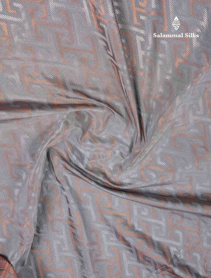 Beautiful Peacock Green Silver & Gold Zari Semi Silk Saree With Contrast Dual Tone Pink Traditional Border
