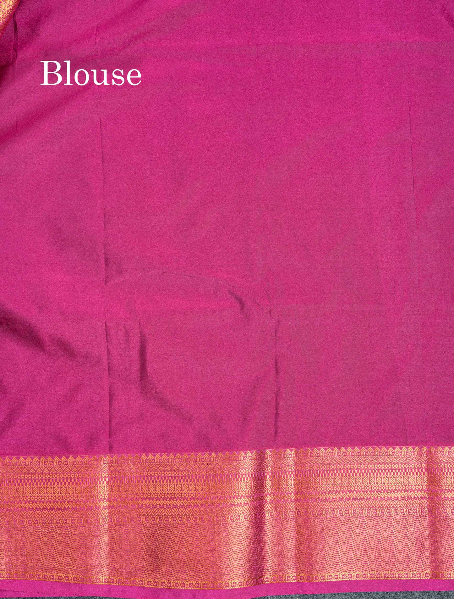 Beautiful Peacock Green Silver & Gold Zari Semi Silk Saree With Contrast Dual Tone Pink Traditional Border