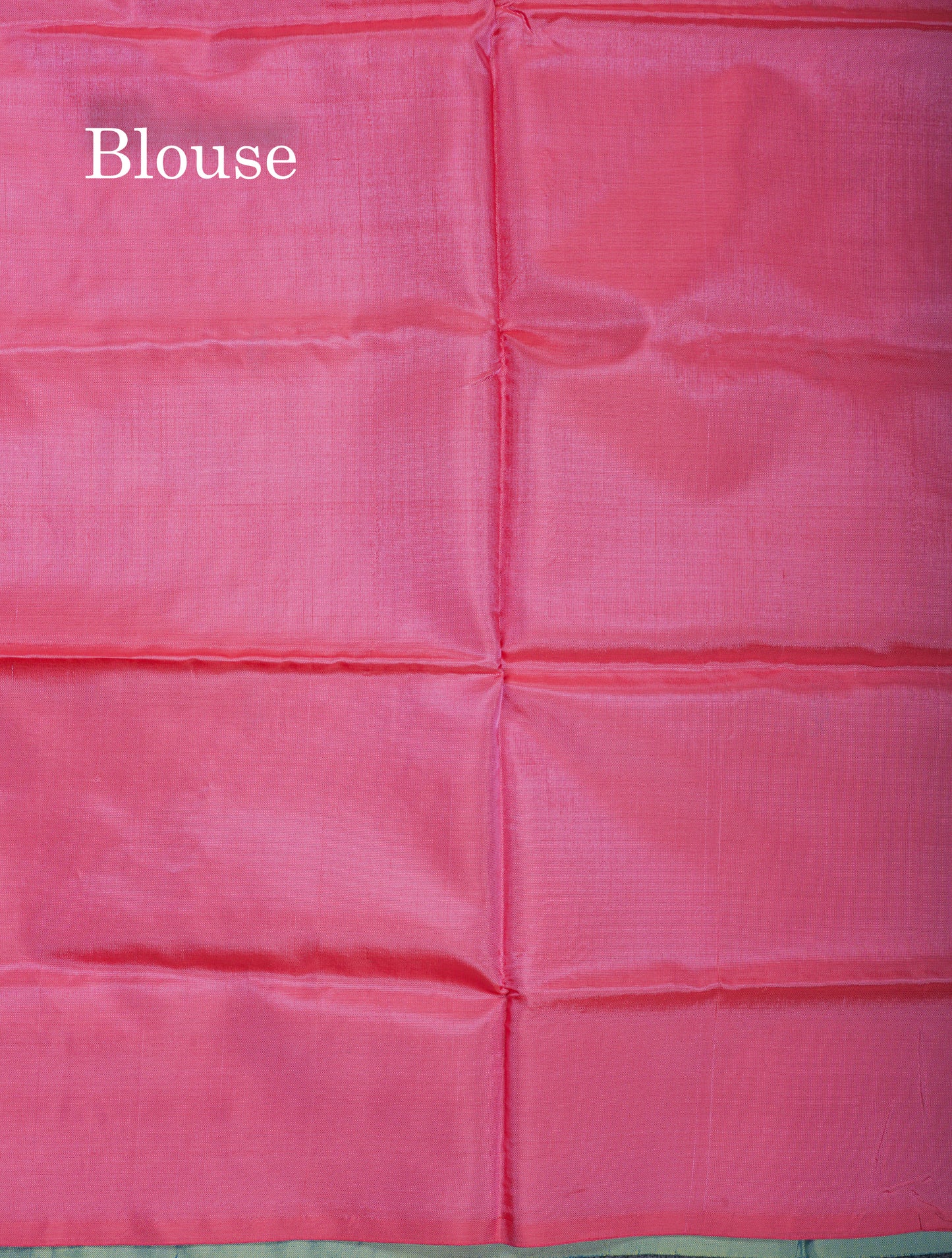 Pastel Blue Thread work Buttas Banana Pinth Saree (Vaazhainaar Pattu) With Contrast Pink Blouse
