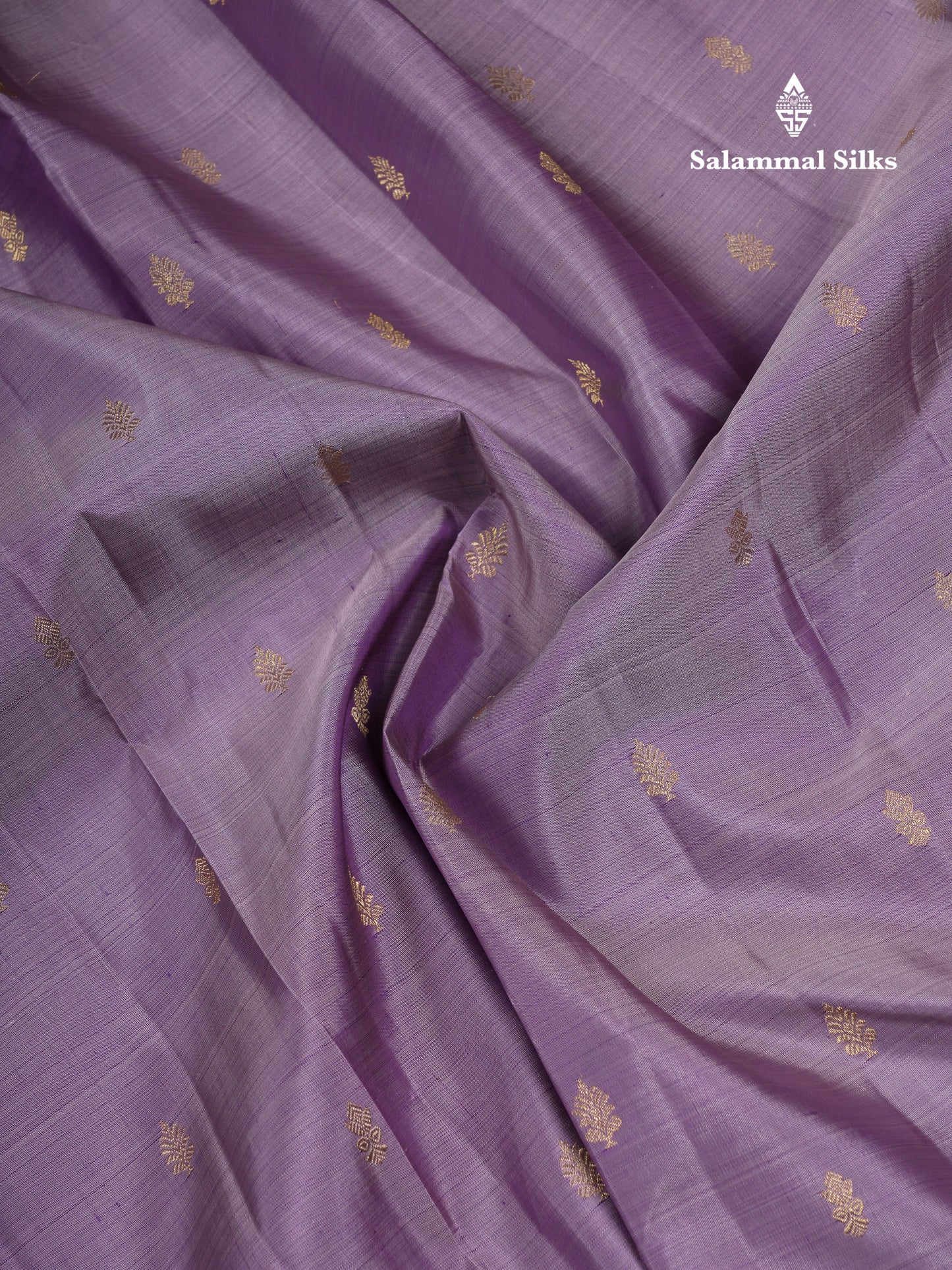 Beautiful Dual Tone Onion Shade Pure Kanjivaram Silk Saree Pure Zari with Contrast Purple Traditional Mango & Annam Butta Gap Border