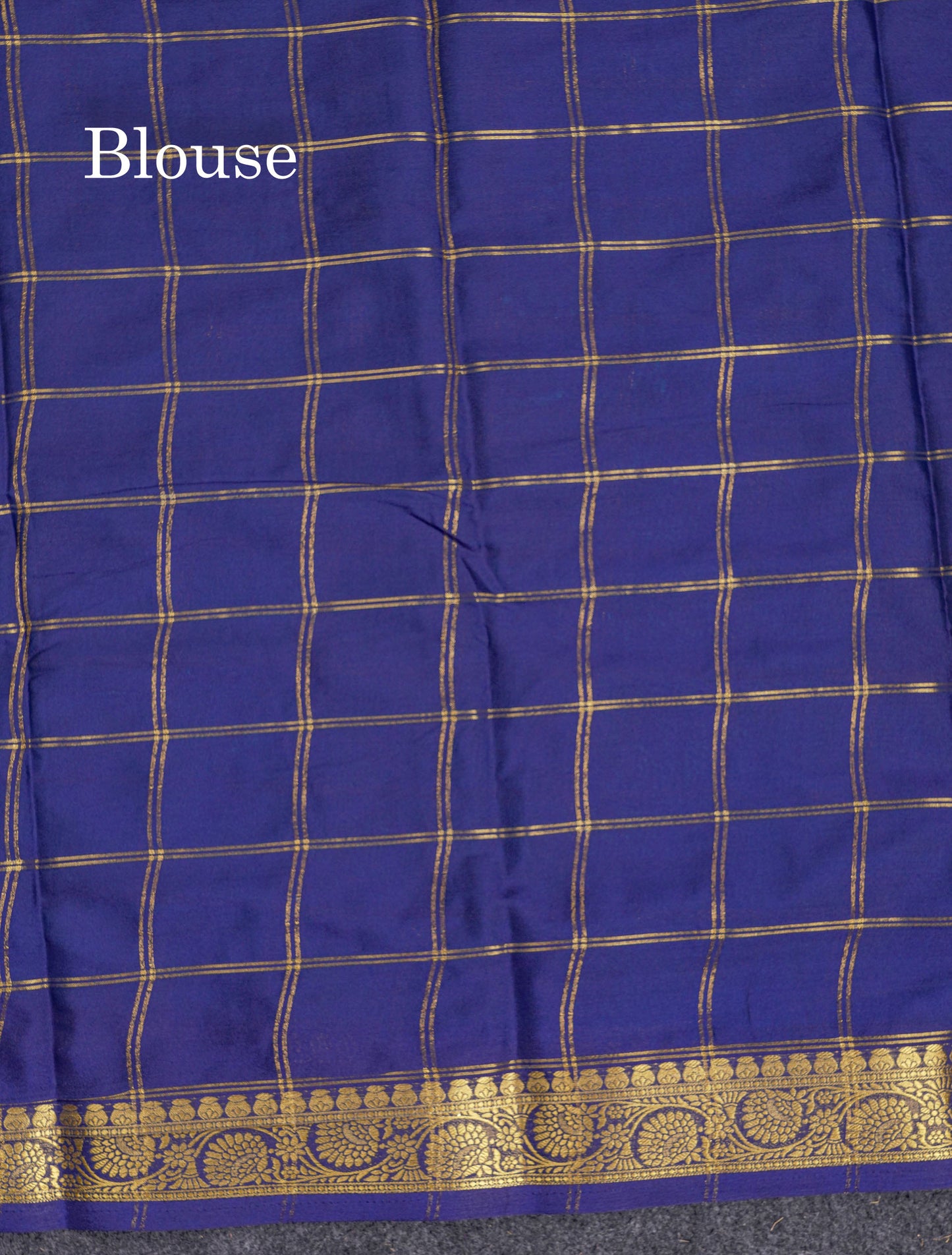 Beautiful Chilly Red Zari Checks Semi Mysore Silk Saree With Contrast Green Small Traditional Border