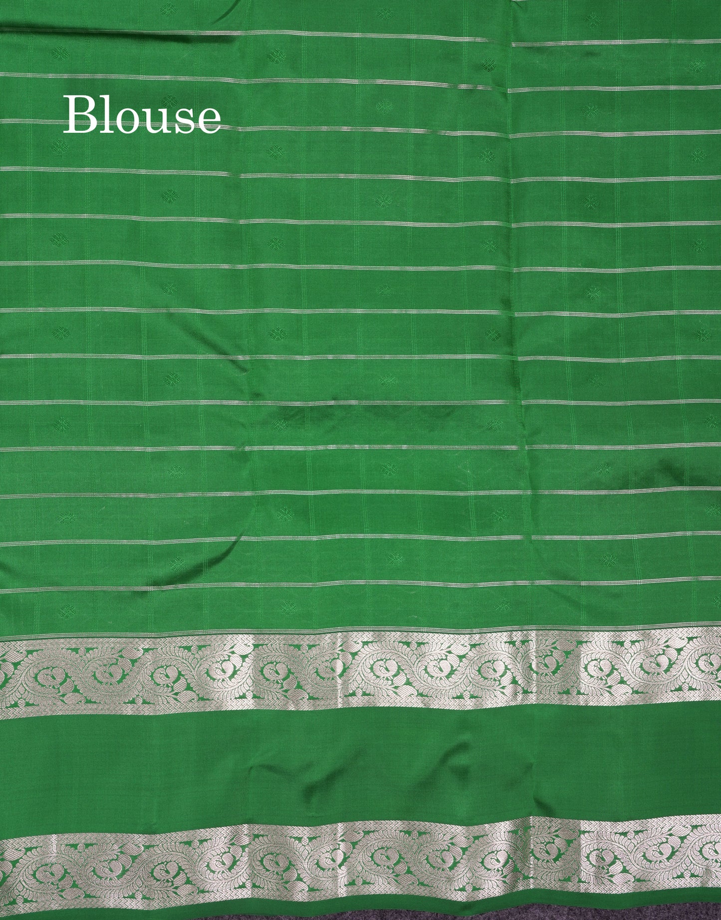 Beautiful Magenta Checks With Butta Puremix Silk Saree With Traditional Gap Border