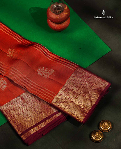 Beautiful Mango Yellow Zari Lines With Butta PureMix Silk Saree With Contrast Pink Traditional Border