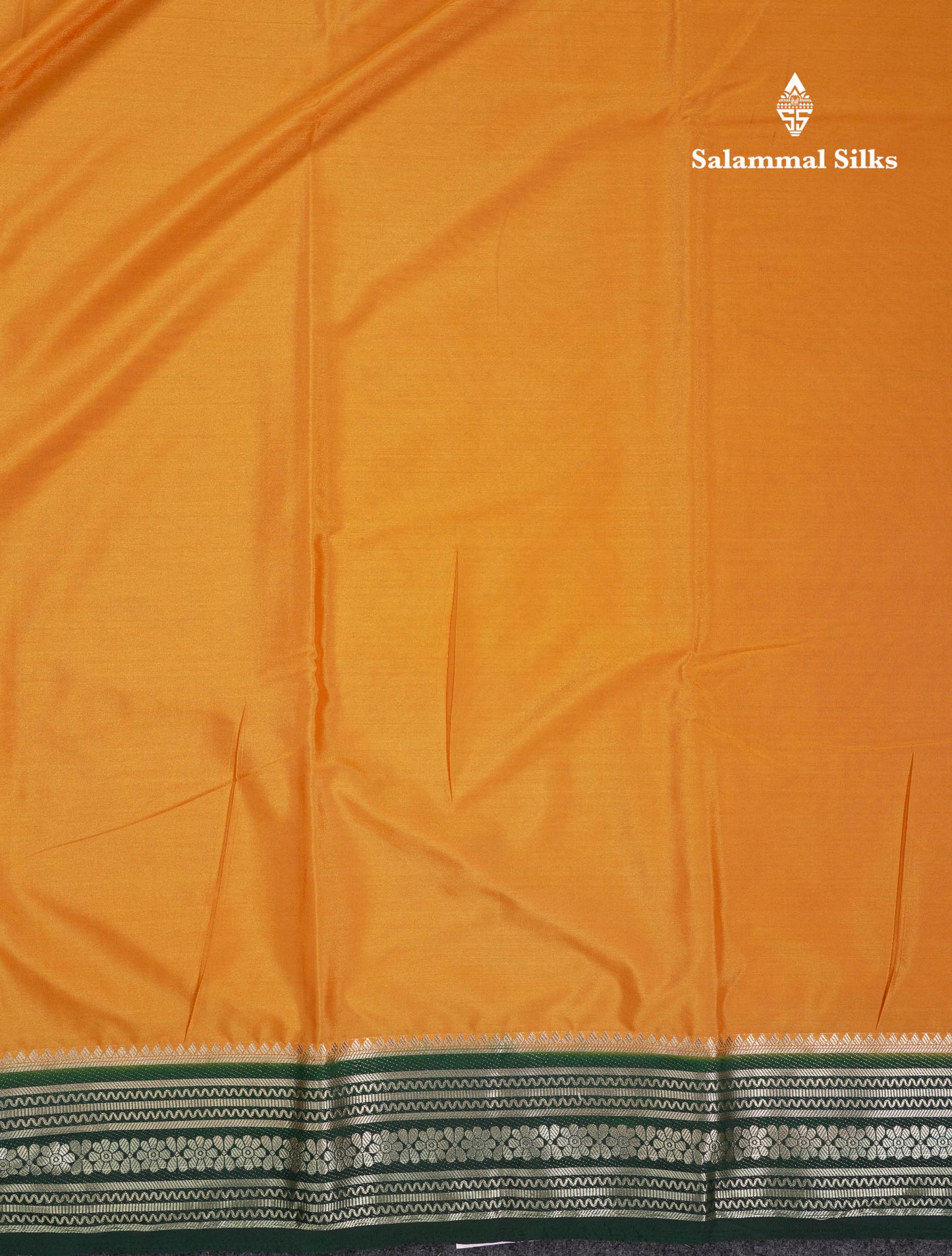 Beautiful Navy Blue Plain Semi Mysore Silk Saree With Contrast Pink Traditional Border