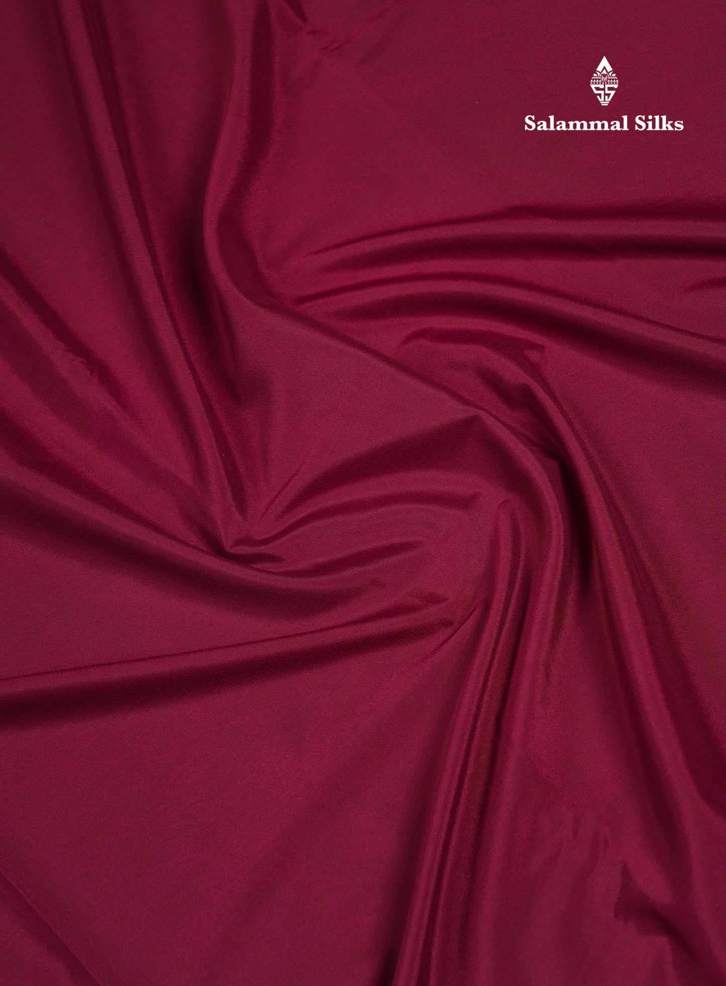 Beautiful Navy Blue Plain Semi Mysore Silk Saree With Contrast Pink Traditional Border