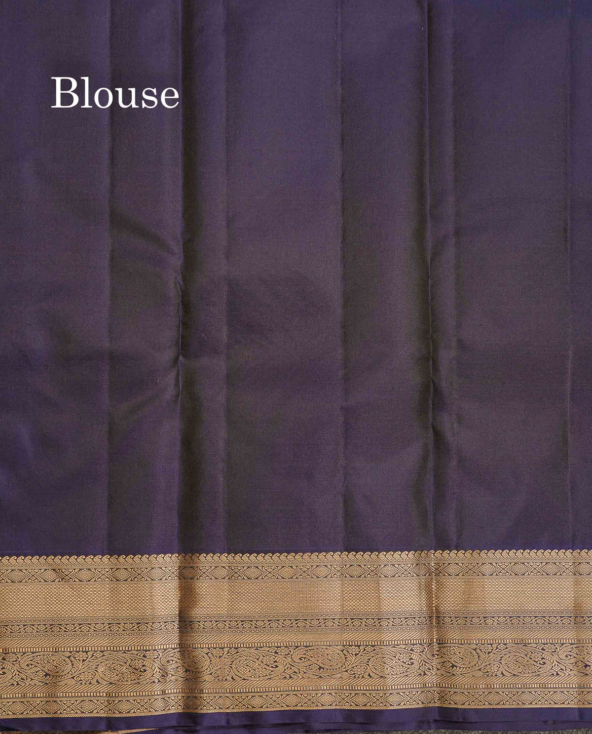 Pure Kanjivaram Silk Saree - Teal Blue Colour Body With Dark Navy Blue Border