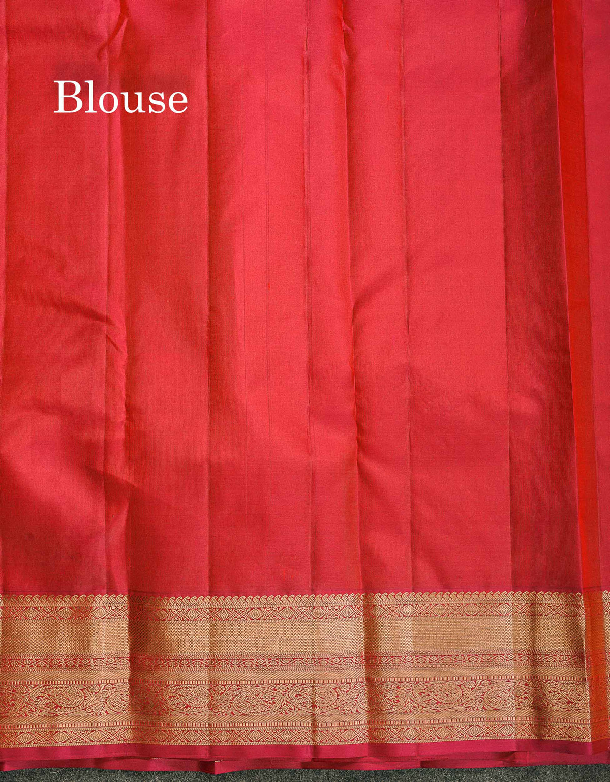 Pure Kanjivaram Silk Saree - Dual Tone Peacock Blue Colour Body With Traditional Border