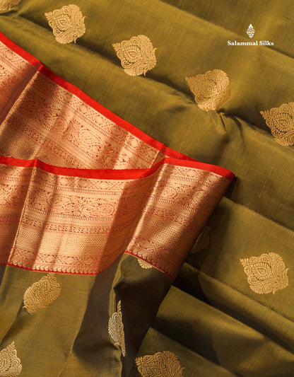 Pure Kanjivaram Silk Saree - Teal Blue Colour Body With Dark Navy Blue Border