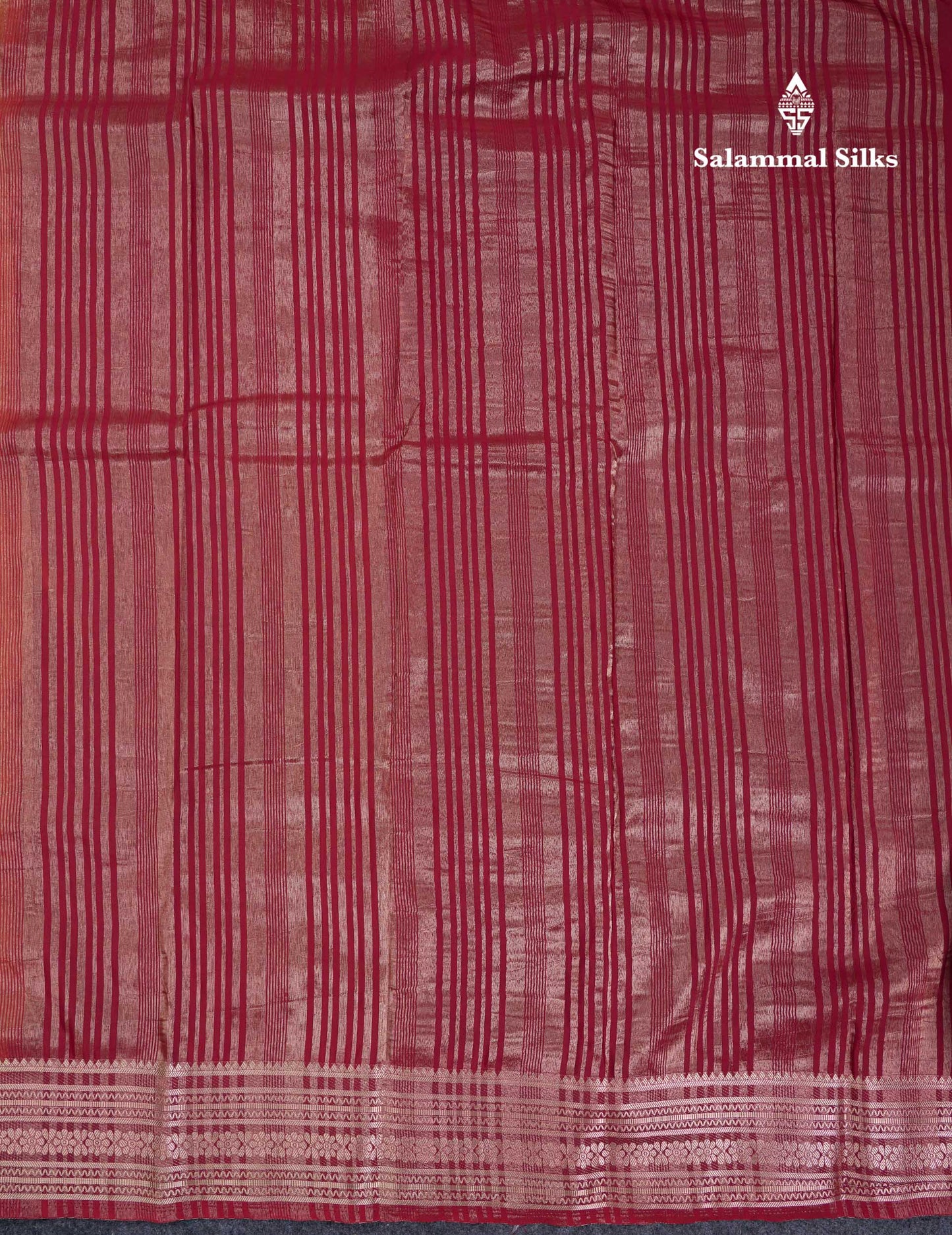 Beautiful Navy Blue Plain Semi Mysore Silk Saree With Contrast Pink Traditional Border
